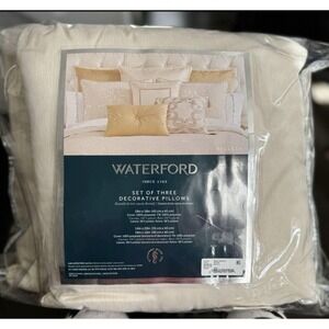 Waterford Set Of 3 Valetta Decorative Pillows
